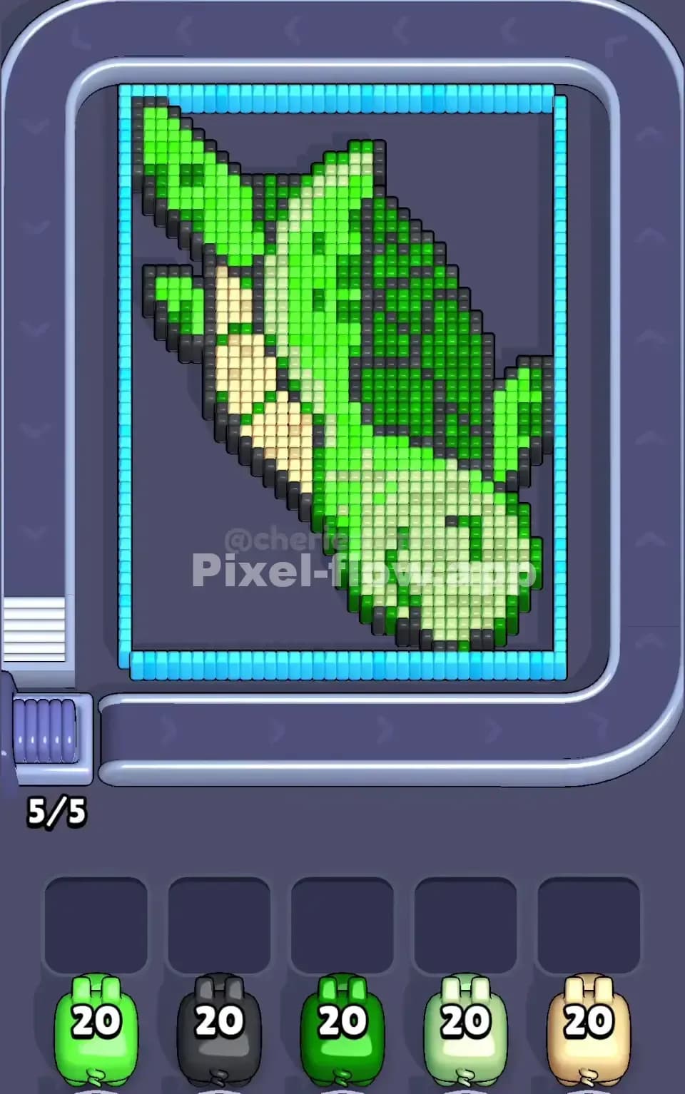 Pixel Flow Level 215 Screenshot