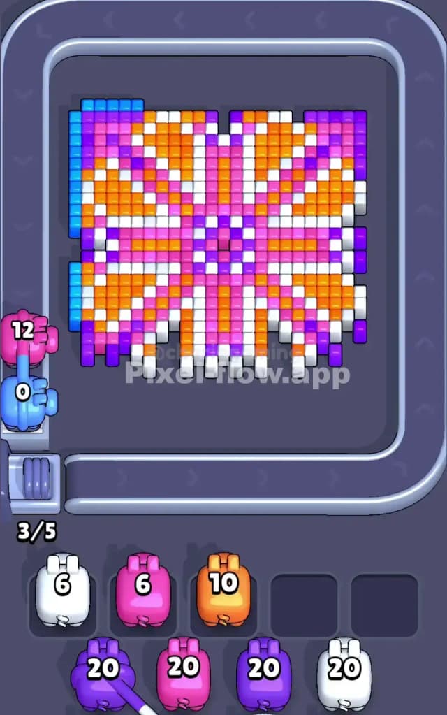 Pixel Flow Level 78 Solution 1