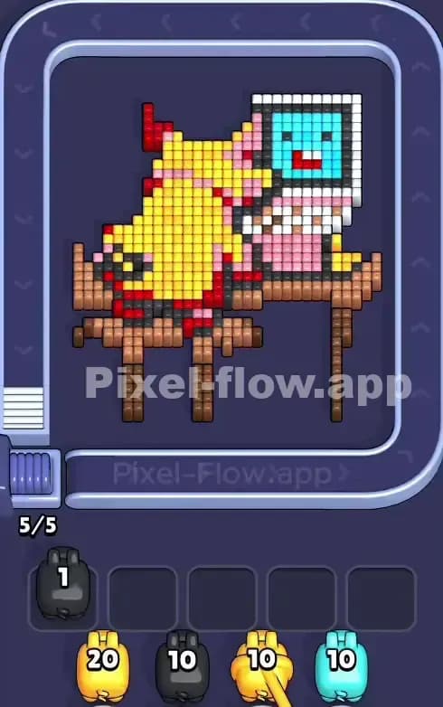 Pixel Flow Level 861 Solution 1