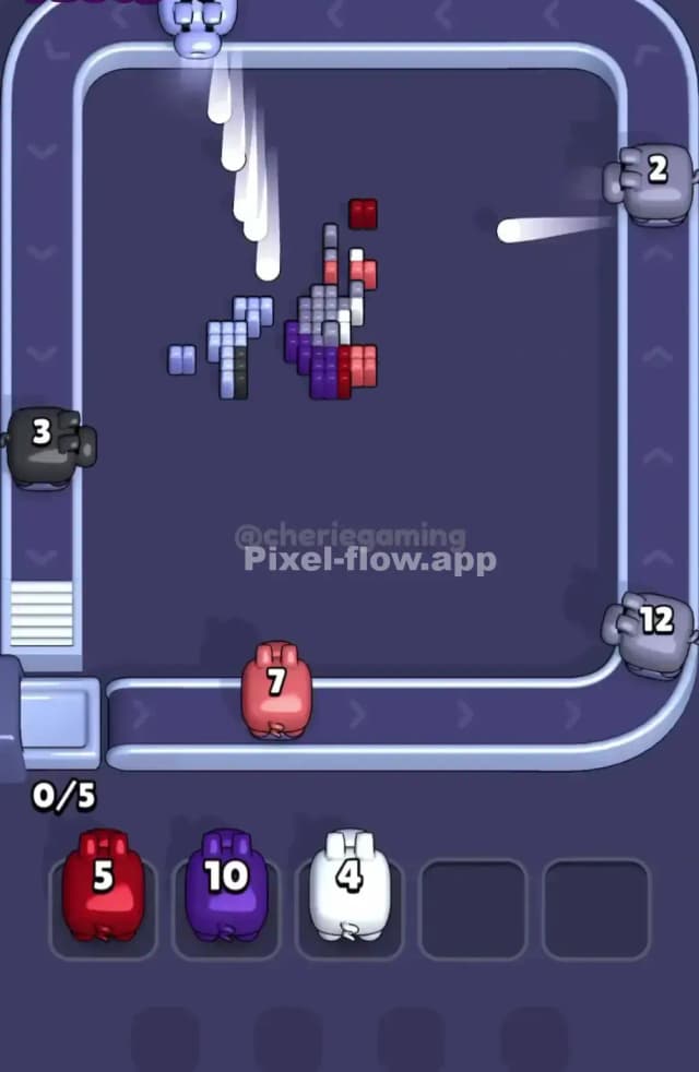Pixel Flow Level 1794 Solution 3