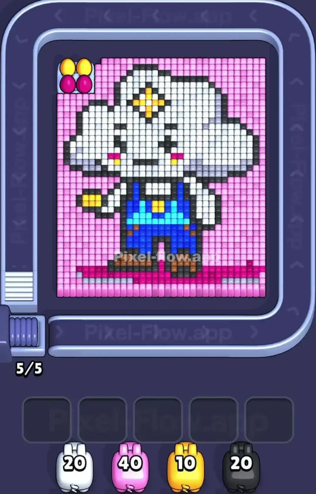 Pixel Flow Level 1432 Gameplay