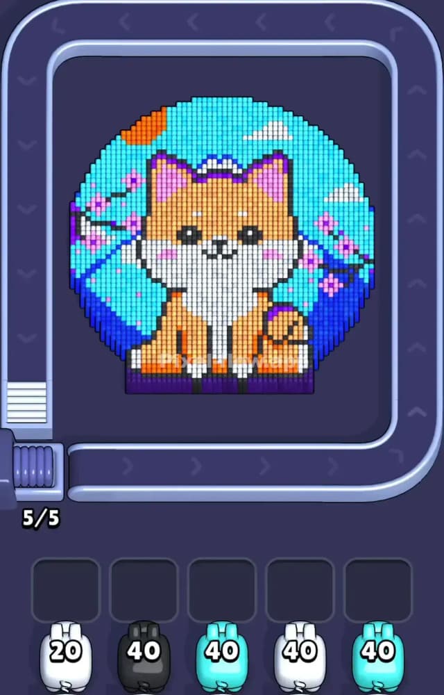 Pixel Flow Level 1028 Gameplay