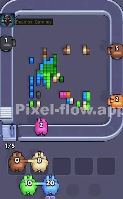 Pixel Flow Level 451 Solution 3