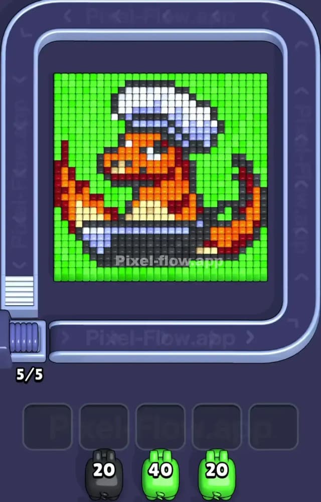 Pixel Flow Level 1321 Gameplay