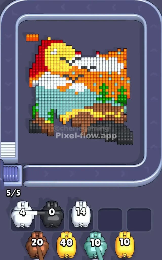 Pixel Flow Level 474 Solution 1