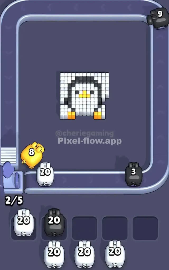 Pixel Flow Level 417 Solution 3