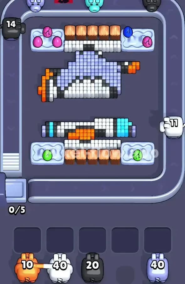 Pixel Flow Level 355 Solution 2