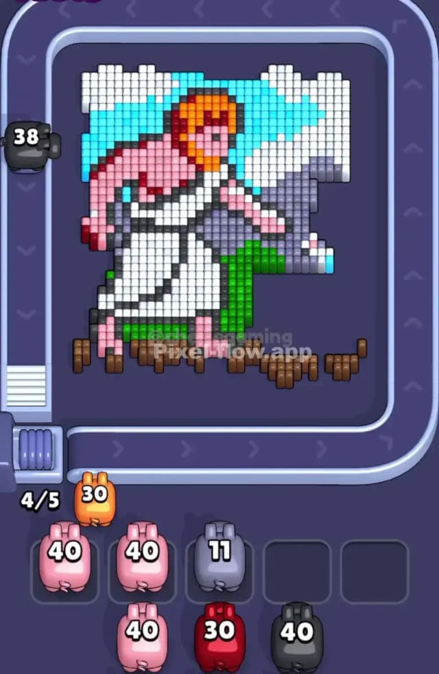Pixel Flow Level 1731 Solution 1