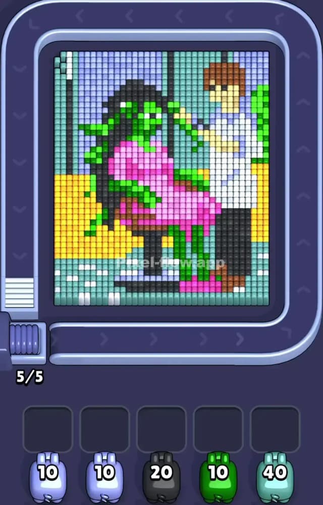 Pixel Flow Level 1156 Gameplay