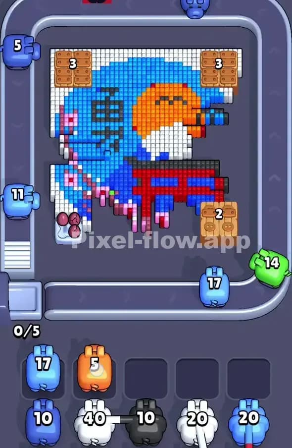 Pixel Flow Level 359 Solution 1