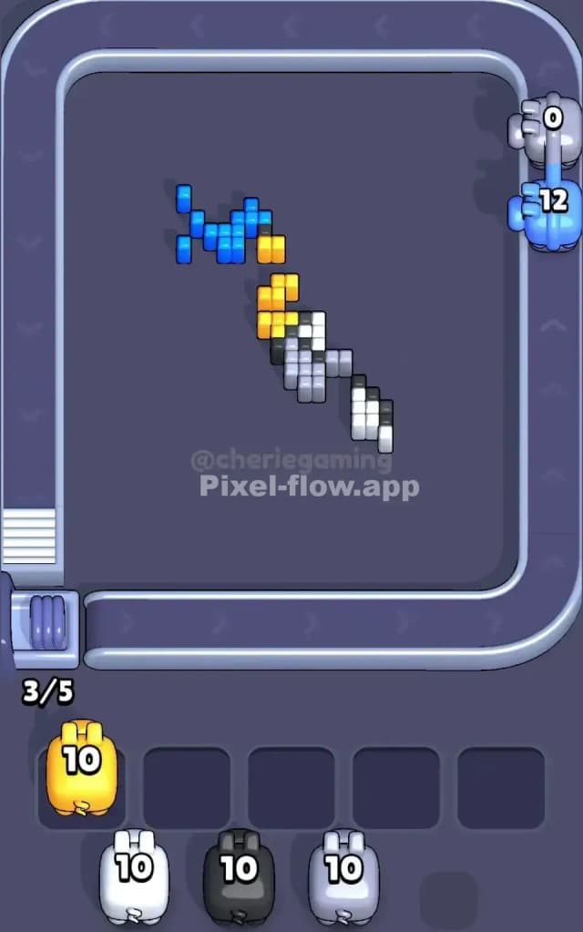 Pixel Flow Level 325 Solution 3