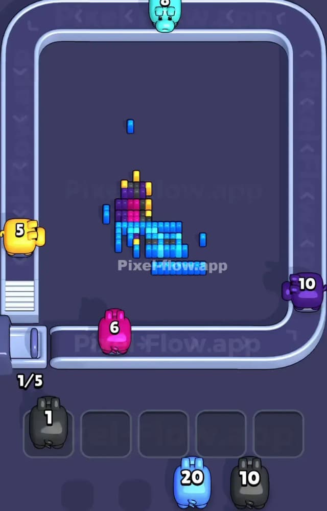 Pixel Flow Level 1065 Solution 3