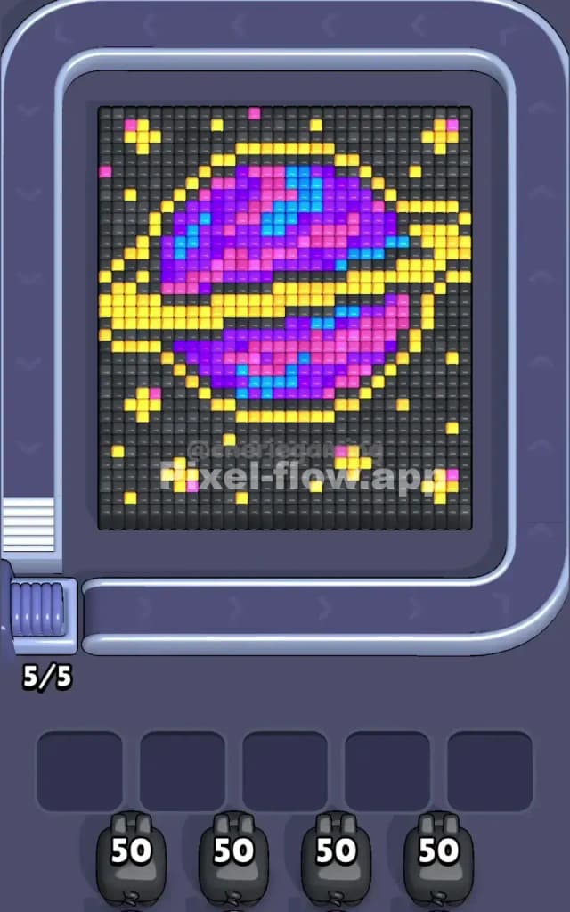 Pixel Flow Level 39 Gameplay