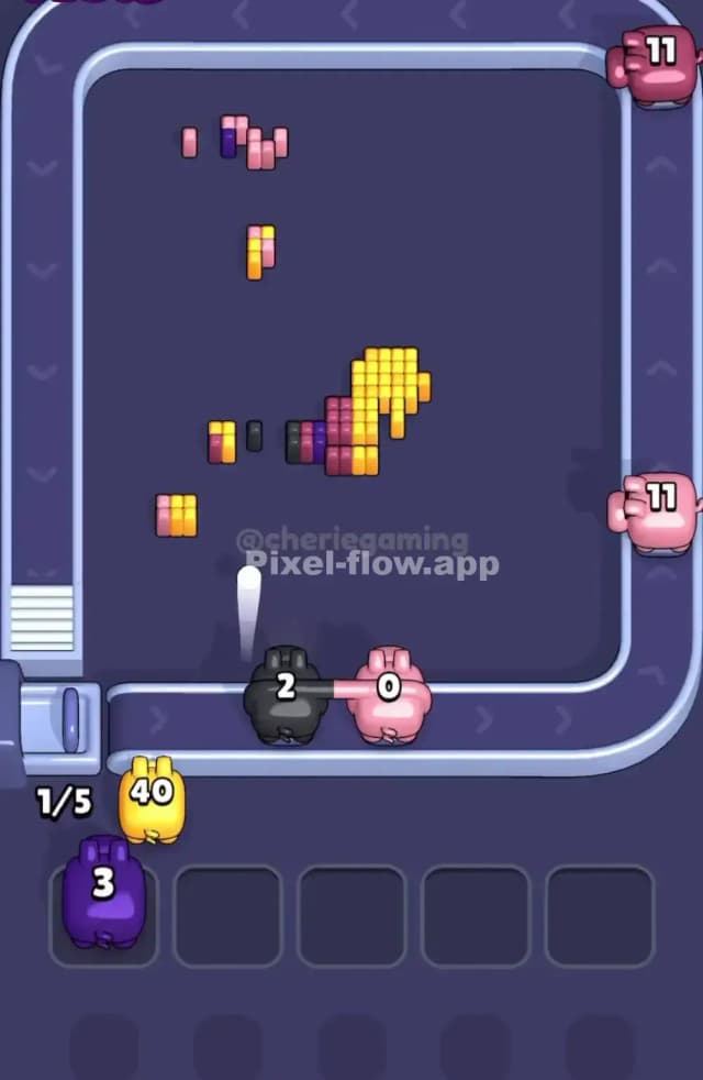 Pixel Flow Level 1799 Solution 3