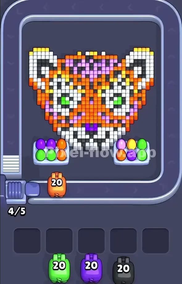 Pixel Flow Level 514 Screenshot