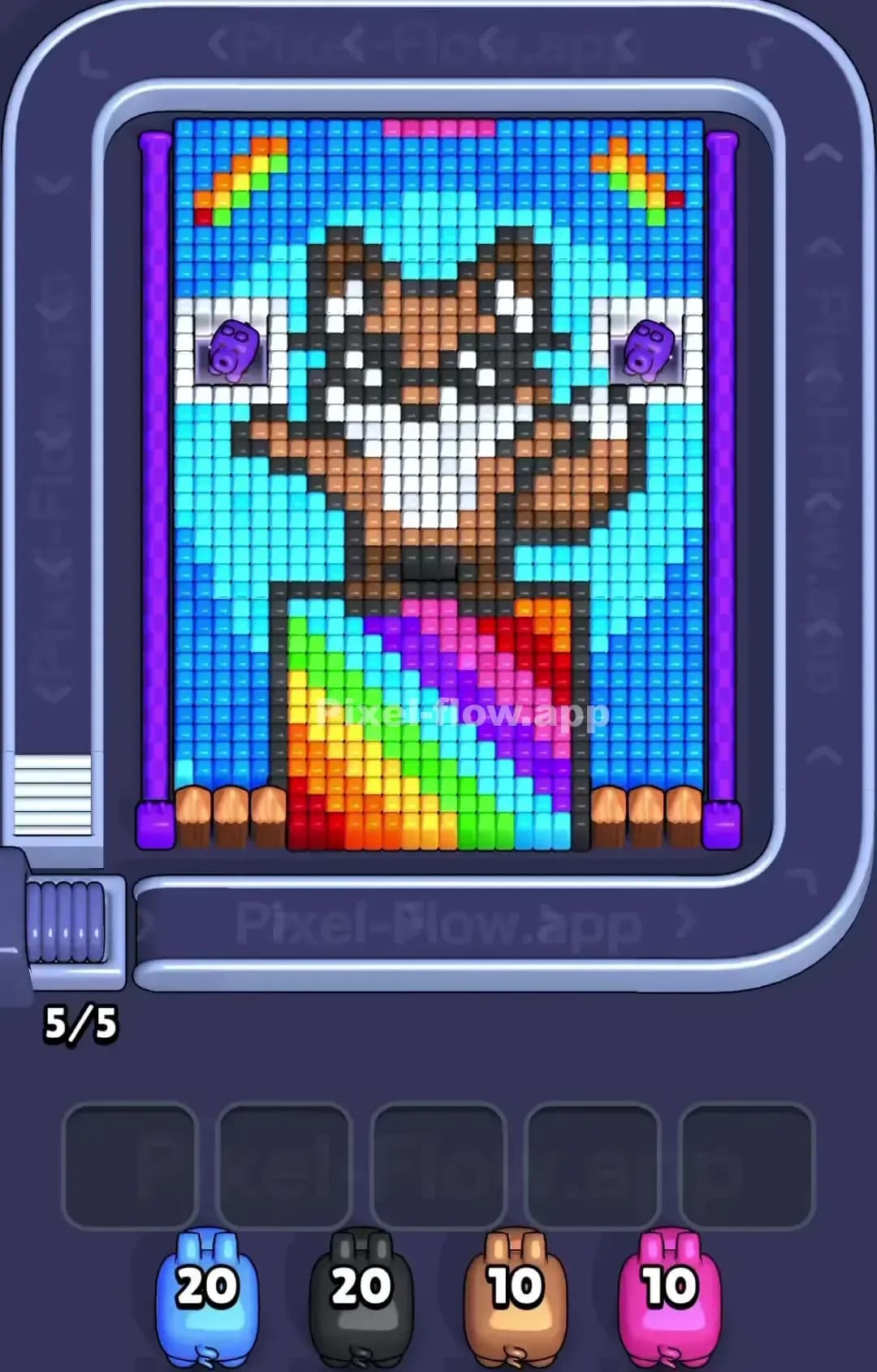 Pixel Flow Level 1369 Screenshot