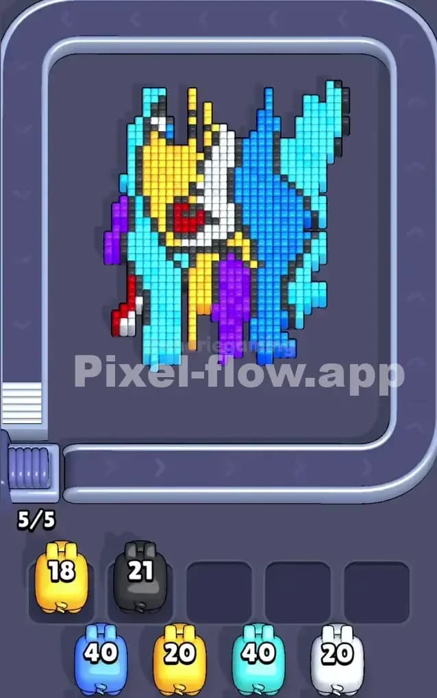 Pixel Flow Level 246 Solution 2