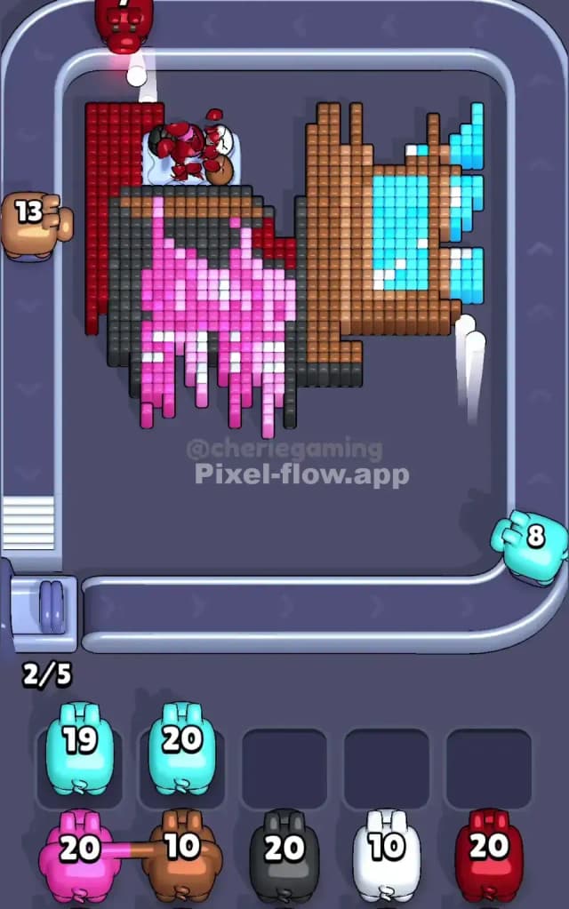 Pixel Flow Level 685 Solution 2