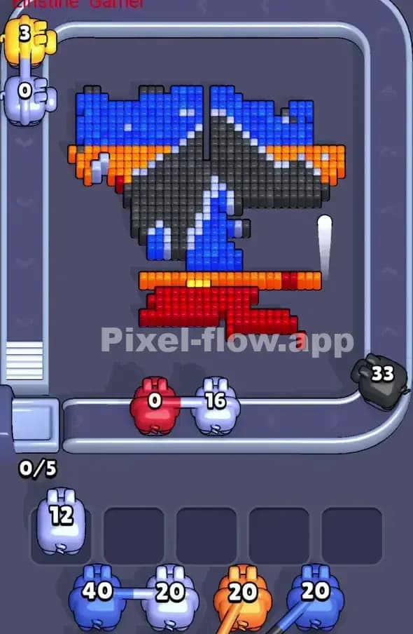 Pixel Flow Level 379 Solution 2