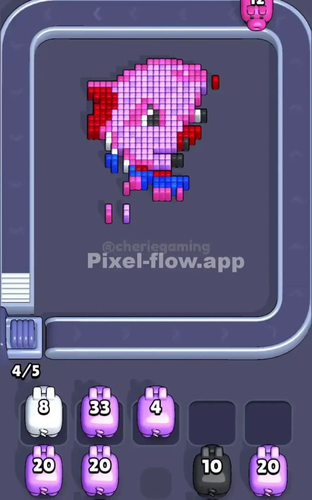 Pixel Flow Level 89 Solution 2