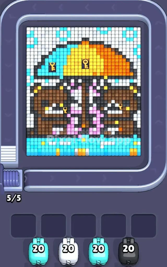 Pixel Flow Level 236 Gameplay