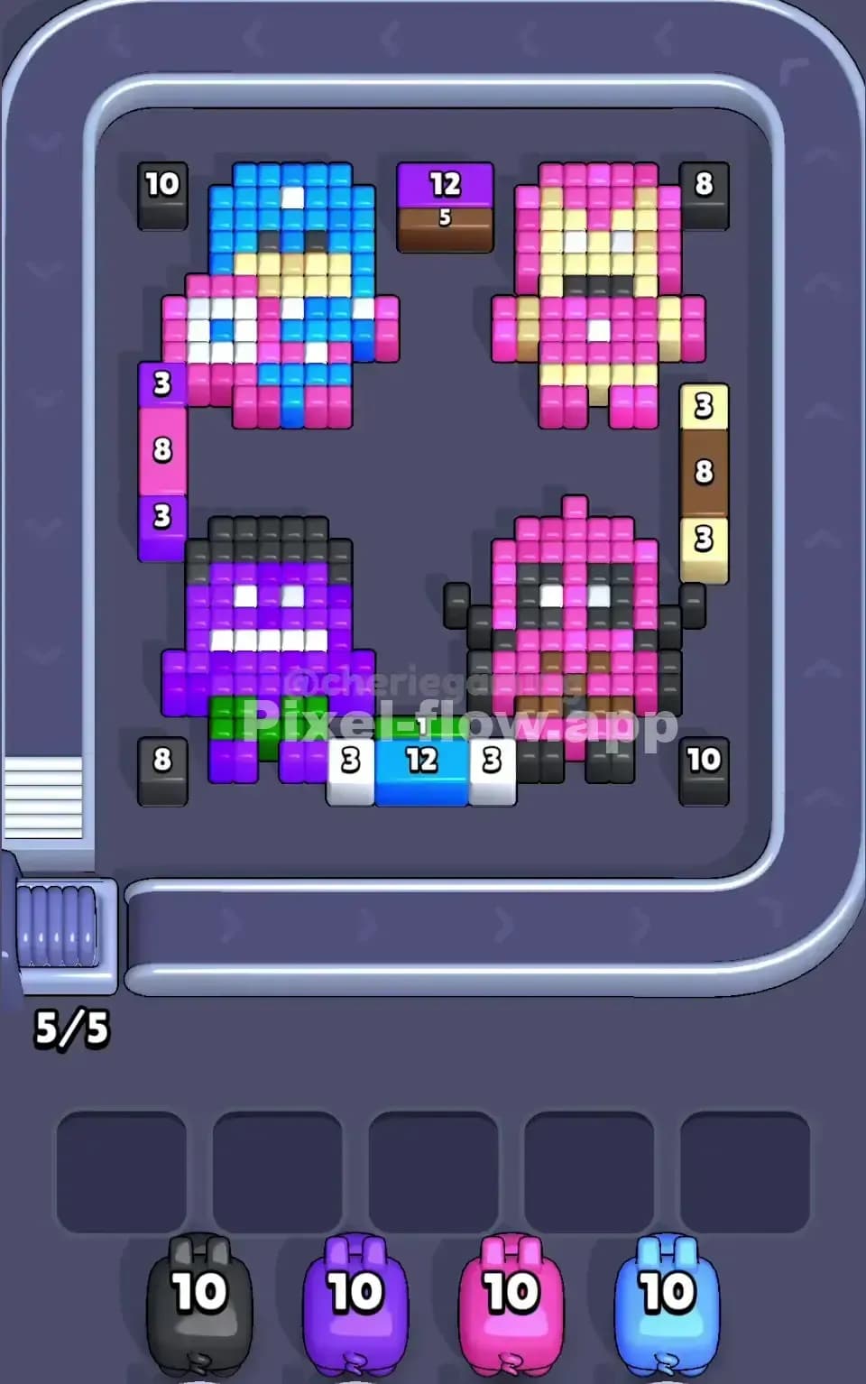Pixel Flow Level 32 Screenshot