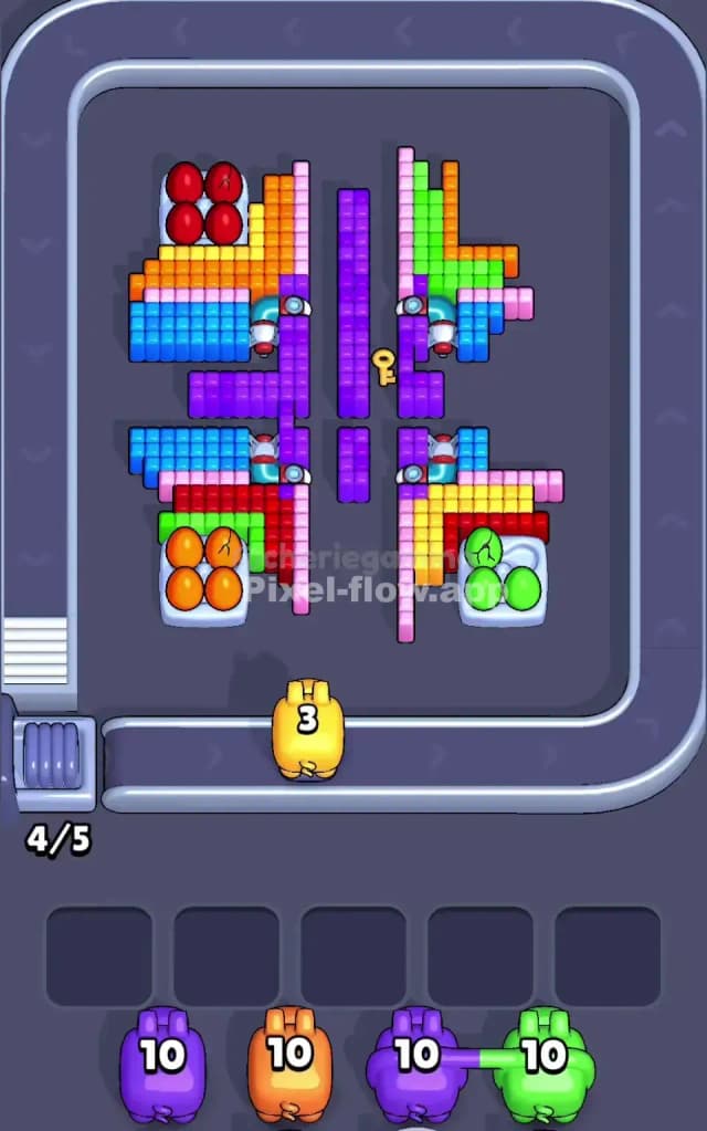 Pixel Flow Level 665 Solution 2