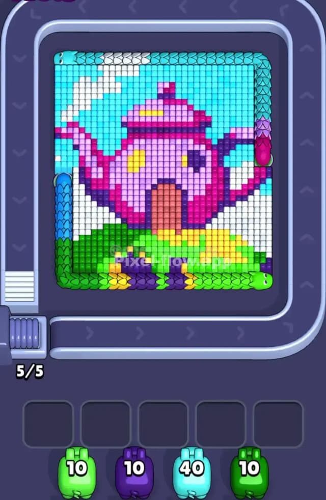 Pixel Flow Level 1735 Gameplay