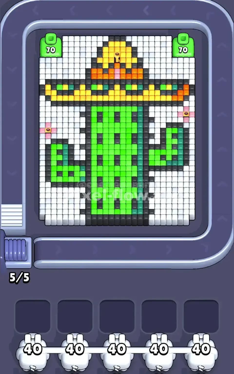 Pixel Flow Level 99 Screenshot