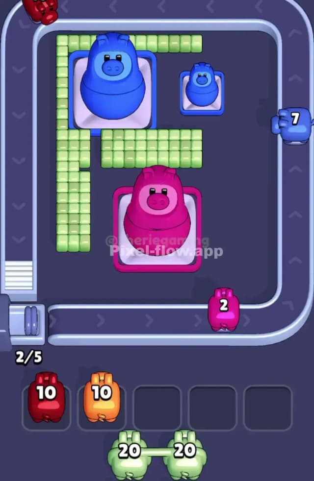 Pixel Flow Level 1901 Solution 2