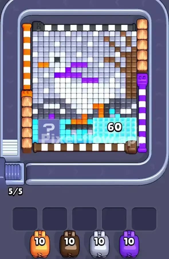 Pixel Flow Level 383 Screenshot