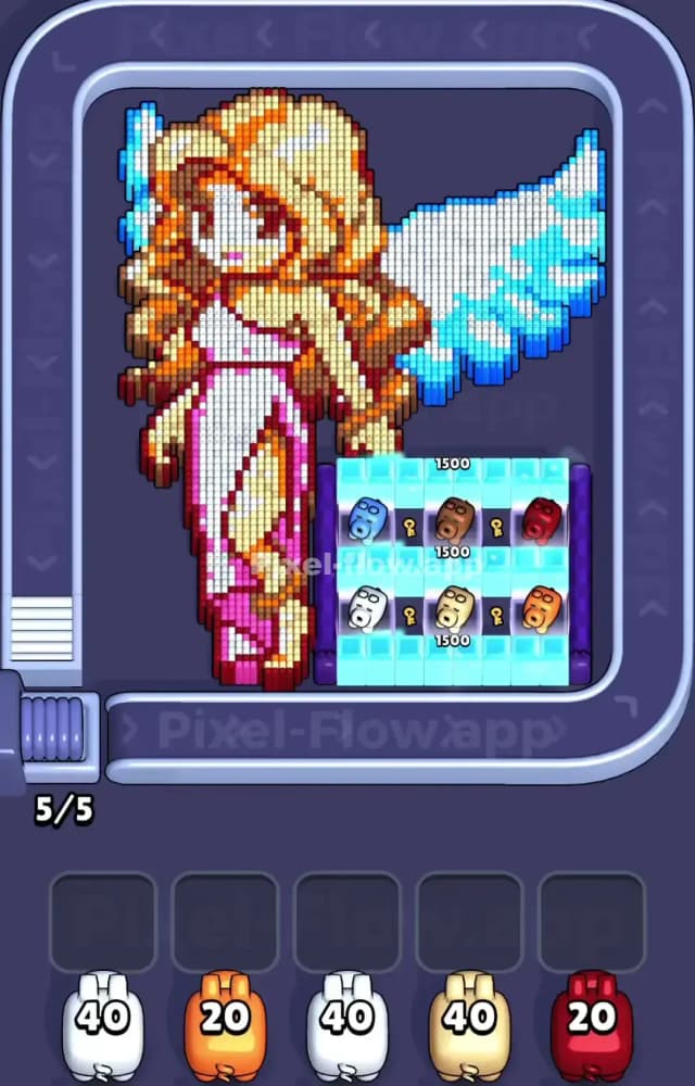 Pixel Flow Level 1082 Gameplay