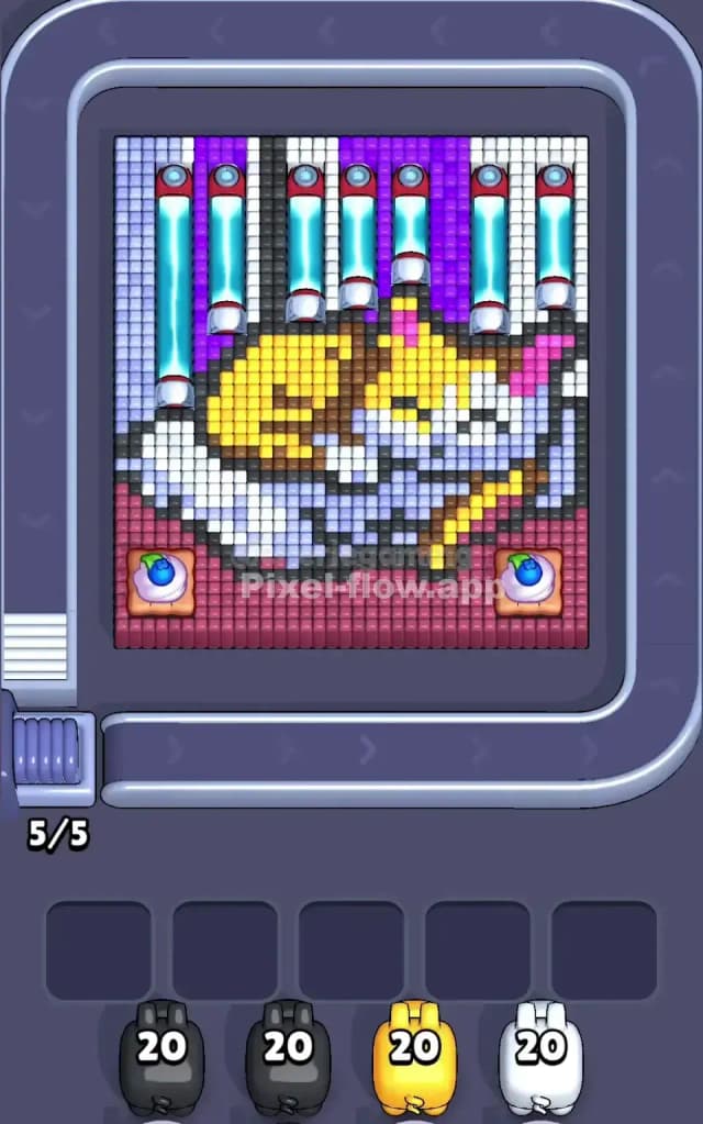 Pixel Flow Level 574 Gameplay