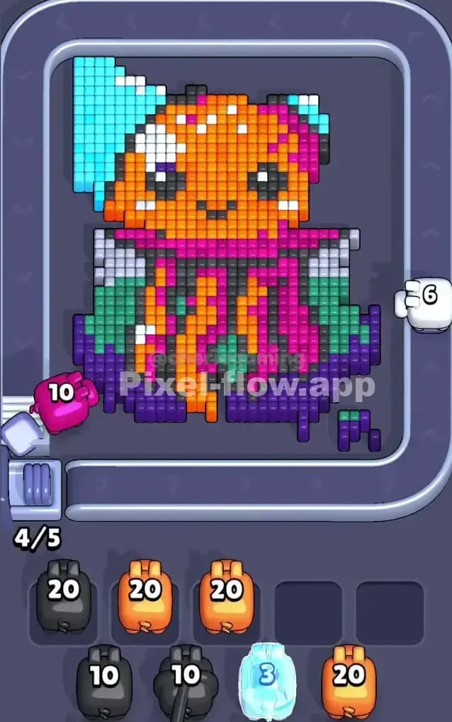 Pixel Flow Level 293 Solution 1