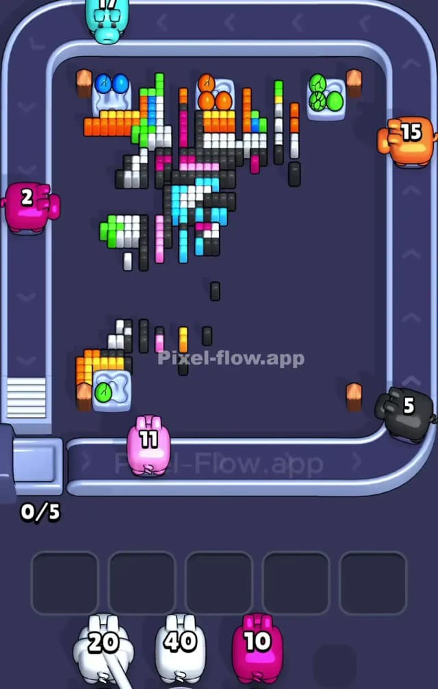 Pixel Flow Level 865 Solution 3
