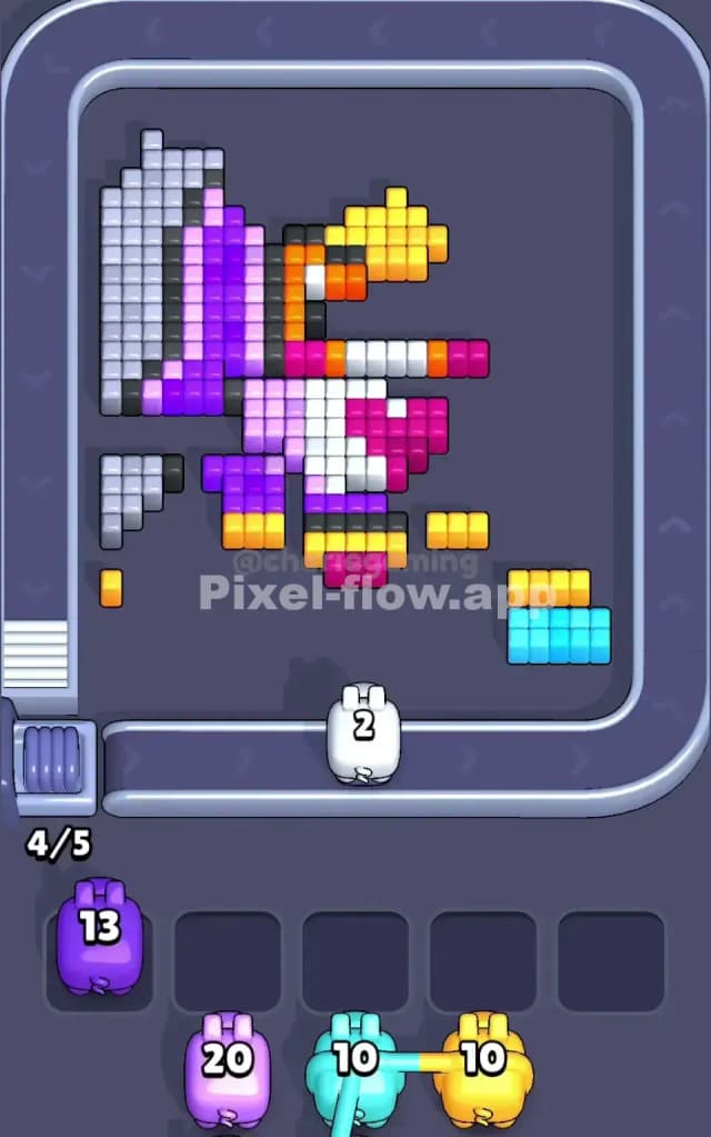 Pixel Flow Level 168 Solution 2