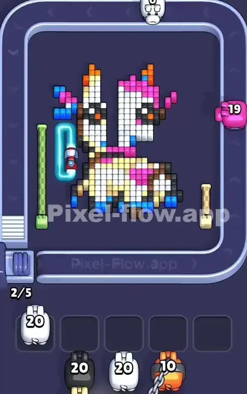 Pixel Flow Level 894 Solution 2