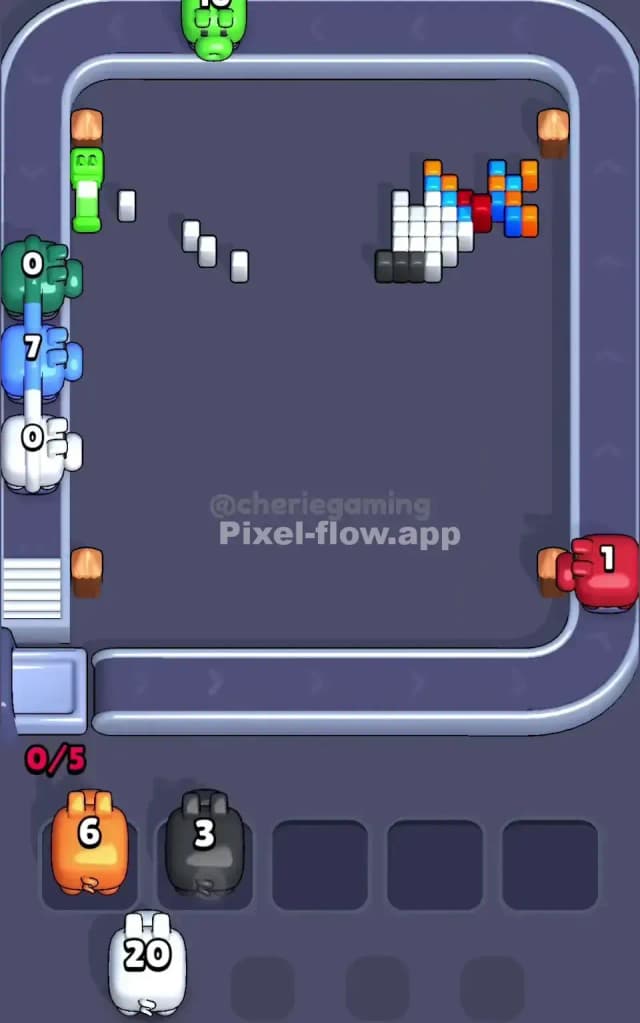 Pixel Flow Level 339 Solution 3