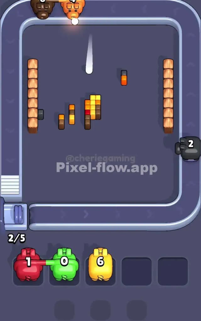 Pixel Flow Level 190 Solution 3