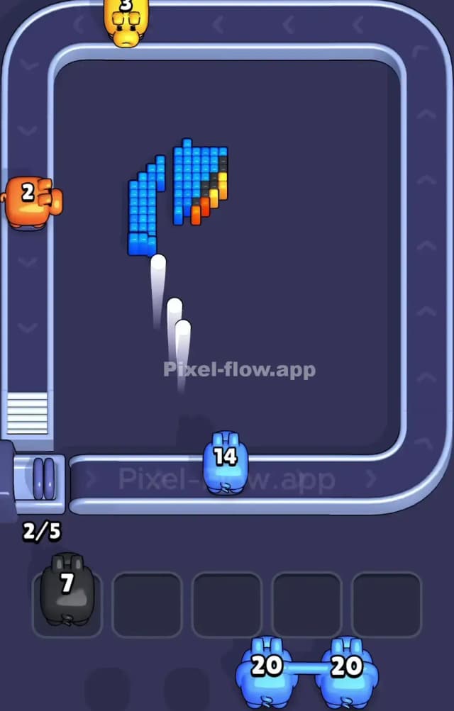 Pixel Flow Level 932 Solution 3