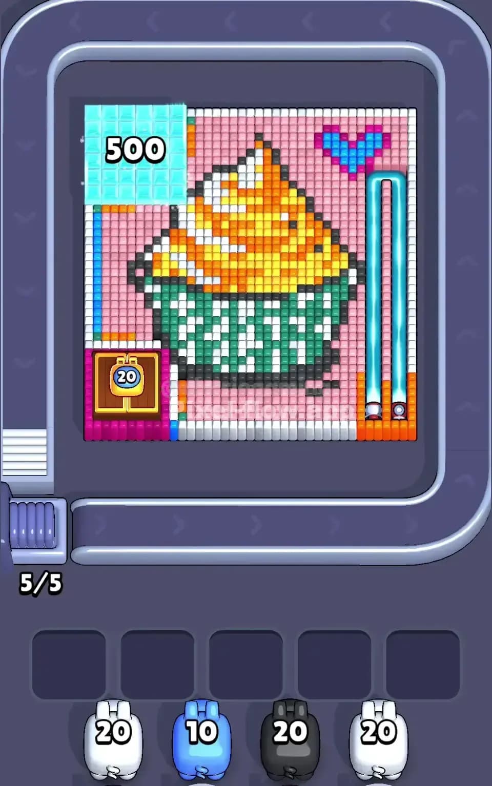 Pixel Flow Level 663 Screenshot