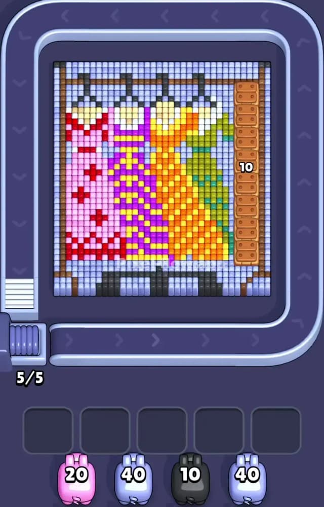 Pixel Flow Level 1058 Gameplay
