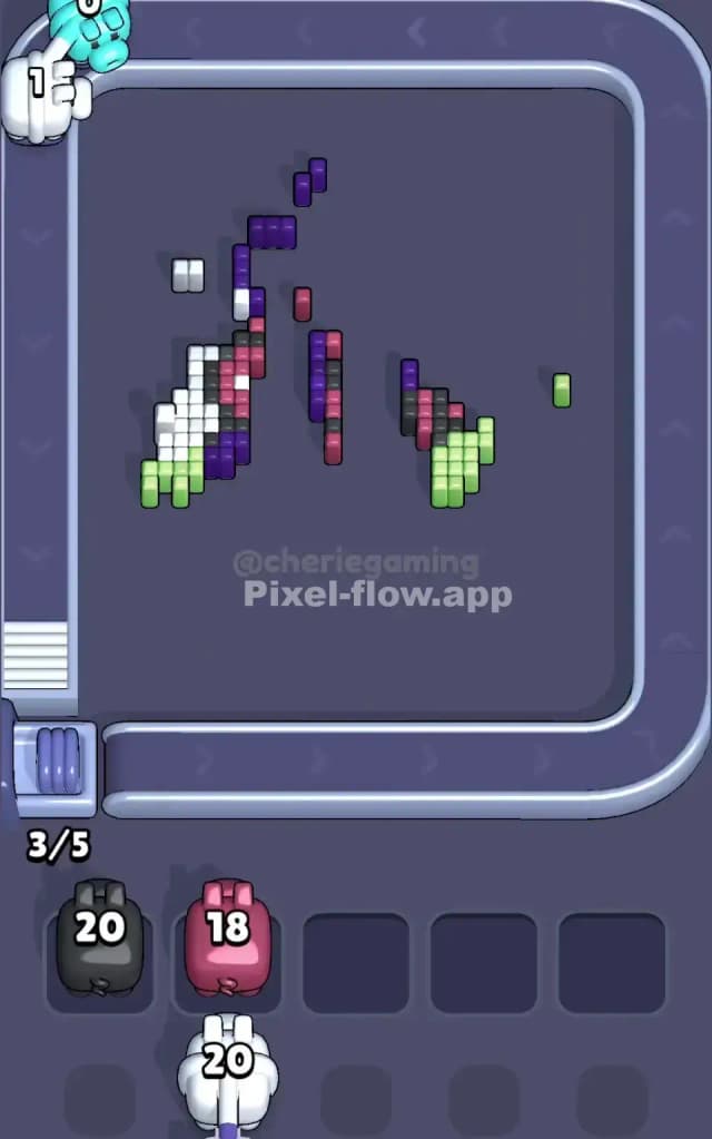 Pixel Flow Level 344 Solution 3