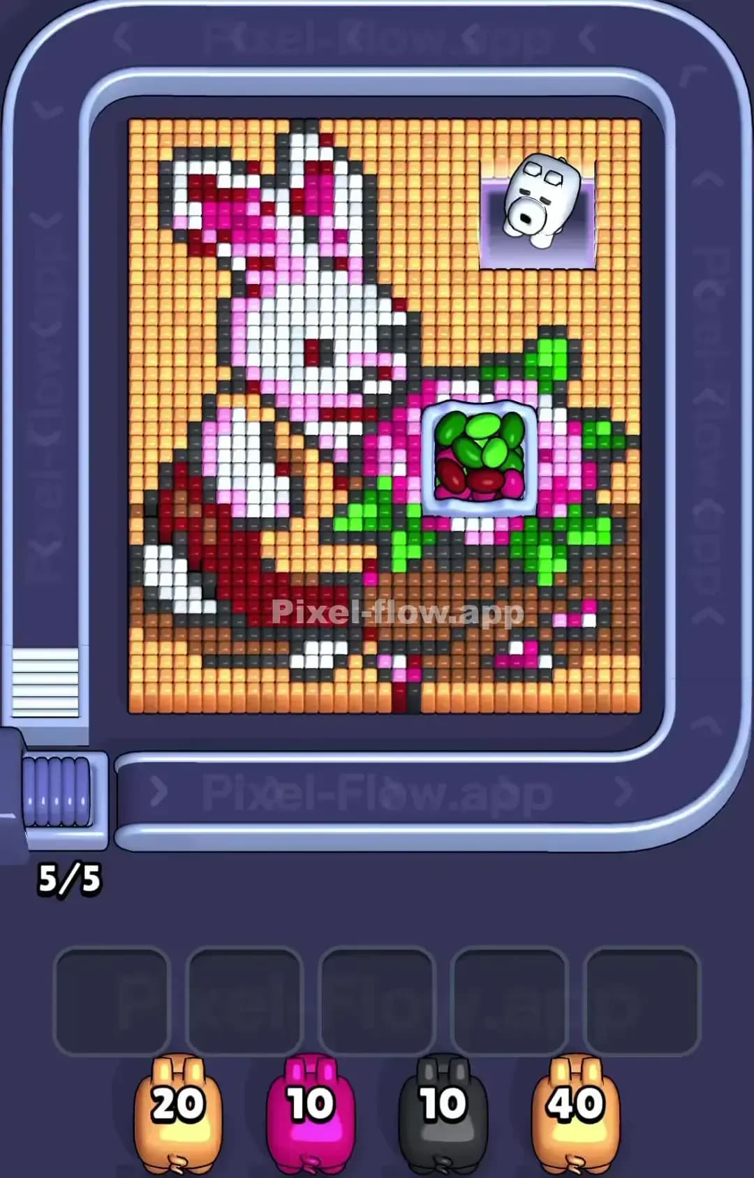 Pixel Flow Level 1366 Screenshot