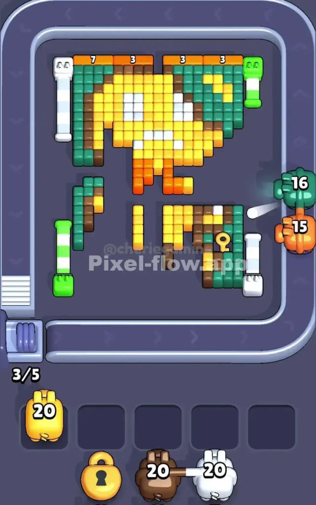 Pixel Flow Level 79 Solution 2