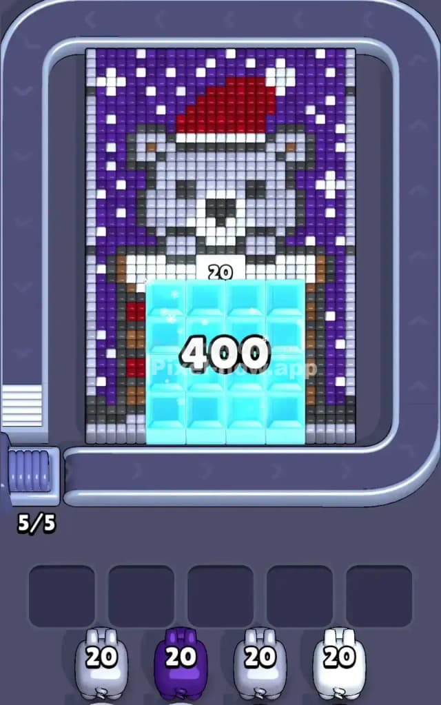 Pixel Flow Level 411 Gameplay