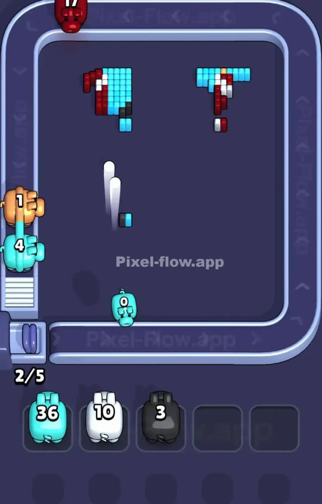 Pixel Flow Level 1256 Solution 3