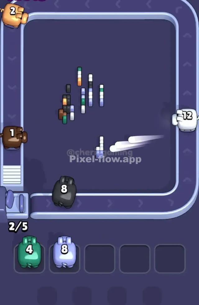 Pixel Flow Level 1674 Solution 3