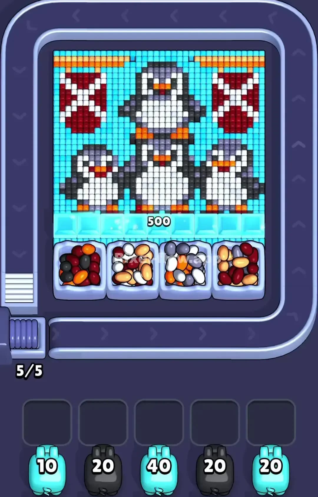 Pixel Flow Level 1256 Screenshot