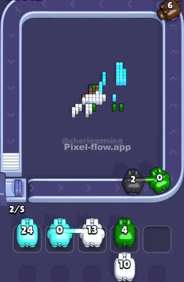 Pixel Flow Level 1607 Solution 3